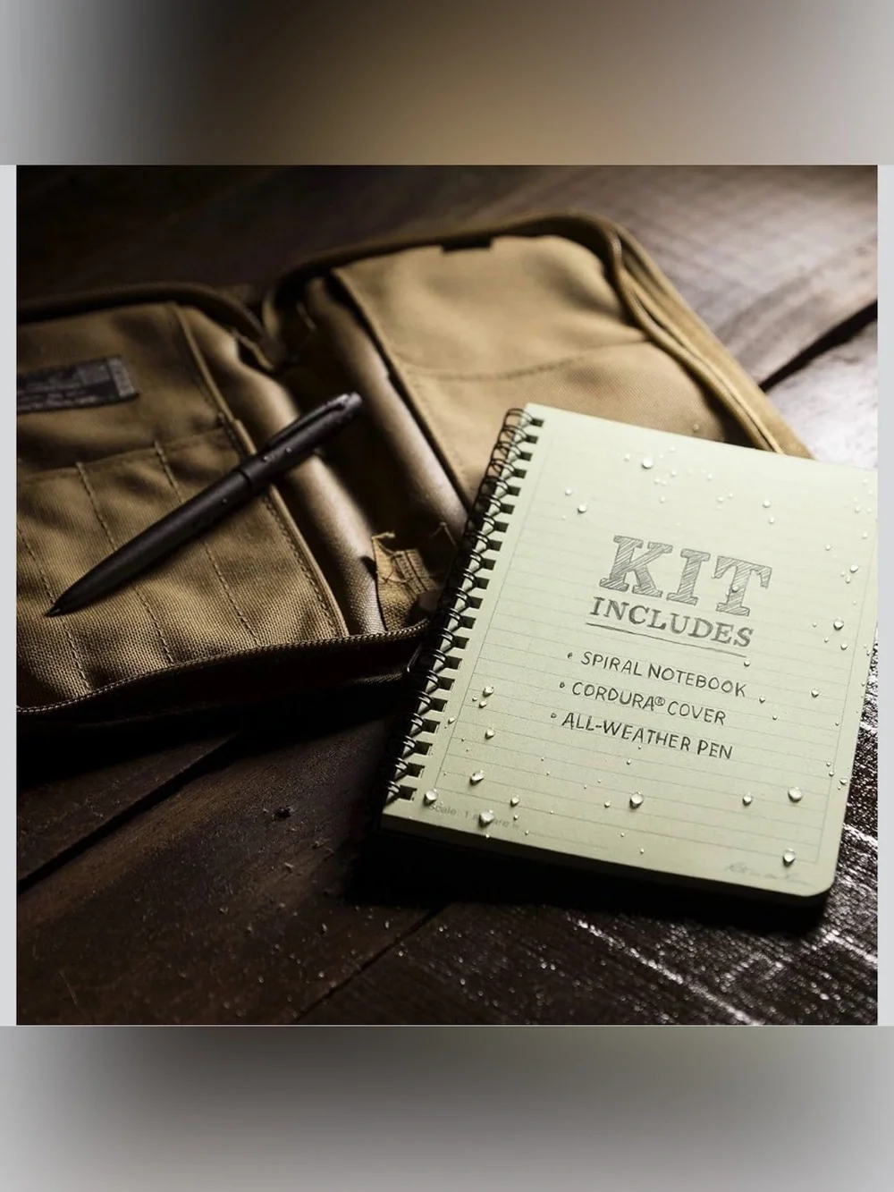 Rite in the Rain Weatherproof Side Spiral Kit: Tan